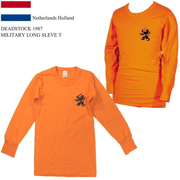 オランダ軍 1987年 デッドストック トレーニングTシャツ