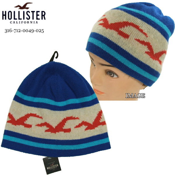 HOLLISTER ホリスター アメリカ直営店買い付け品 本物 正規品 入手難 ニット帽子