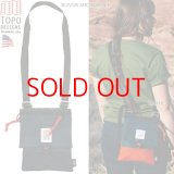 ★完売 TOPO DESIGNS　トポデザイン　新作　アメリカ製　1000デニールコーデュラナイロン　パッククロスナイロンを採用した　ショルダーポーチ　新色　【ネイビーソリッド】　ビギン掲載品　ROVER MICRO PACK　MADE IN USA　topo designs