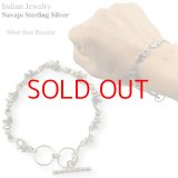★完売 インディアン ジュエリー 本場ナバホ族アクセサリー 幸福の象徴 クマ型シルバーブレスレット Indian Jewelry Navajo Sterling Silver BEAR BRACELET