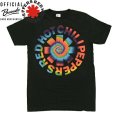 画像2: ★完売 レッド ホット チリ ペッパーズ RED HOT CHILI PEPPERS レッチリ公式  BRAVADOオフィシャル TIE DYE LOGO タイダイロゴ プリントTシャツ 【ブラック】  フェス イベント ファッションコーデに欠かせないバンドTシャツ (2)