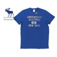 画像3: ★完売 アバクロ セール 本物保証 ABERCROMBIE 92 NEWYORKロゴ プリントTシャツ メンズ半袖Tシャツ【ロイヤル】（アバクロカラー番号026） USA直営店買い付け正規品 Abercrombie & Fitch 品番175-123-0011-026 (3)