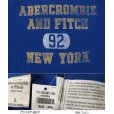 画像4: ★完売 アバクロ セール 本物保証 ABERCROMBIE 92 NEWYORKロゴ プリントTシャツ メンズ半袖Tシャツ【ロイヤル】（アバクロカラー番号026） USA直営店買い付け正規品 Abercrombie & Fitch 品番175-123-0011-026 (4)