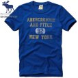 画像2: ★完売 アバクロ セール 本物保証 ABERCROMBIE 92 NEWYORKロゴ プリントTシャツ メンズ半袖Tシャツ【ロイヤル】（アバクロカラー番号026） USA直営店買い付け正規品 Abercrombie & Fitch 品番175-123-0011-026 (2)