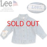 ★完売 新品デッドストック Lee リー キッズ 1997年 アメリカ製 フラッシャー付き 大人顔負け ビンテージ加工 リーのジージャン デニムジャケット トドラーサイズ 2T 日本サイズ 90cm位 MADE IN USA Lee