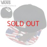 ★完売 セール VANS 祝50周年 バンズ ヴァンズ アメリカン国旗×イーグル グラフィックプリントバイザー OFF THE WALLタグ付き スナップバック ベースボールキャップ 【ブラック×フリーバード】 SNAPBACK CAP 推奨頭周囲56-60cm 本物正規品 お振込み決済にて8%還元！