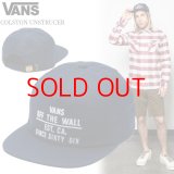 ★完売 セール VANS ヴァンズ バンズのモデル着用品 VANS OFF THE WALL SINCE SIXTY SIXチェーンステッチ刺繍ロゴ ベースボールキャップ 推奨頭周囲55-60cm 本物正規品 お振込み決済にて8%還元！