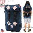 画像1: ★完売 TOPO DESIGNS トポデザイン アメリカ製 1000デニールコーデュラナイロン パッククロスナイロンを採用した　質実剛健な　バックパック 【KLETTERSACK 22L】【クレッターサック 22リッター】　【ネイビー】　ビギン掲載品　MADE IN USA　topo designs (1)