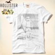 画像2: ★完売 ホリスター 再値下げセール 入手難 HOLLISTER STARWARSコラボ ストームトルーパープリント メンズ半袖Tシャツ 爽やかなホワイト（001） USA直営店買い付け正規品 品番323-243-1557-001 100%本物保証 アバクロ兄弟ブランド ホリスター×スターウォーズ コラボ 限定Tシャツ (2)