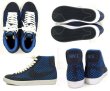 画像2: ★完売 日本未発売モデル ナイキ セール ウーブン ブレザー NIKE　BLAZER WOVEN ネイビー×ブルー　1972年リリースの銘品 バスケットボールシューズ (2)