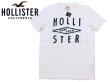 画像3: ★完売 ホリスター セール 100%本物保証 アバクロ兄弟ブランド HOLLISTERロゴ立体ツイルデコレーション SURFOPEN刺繍 メンズ半袖Tシャツ ホワイト（カラー番号001）　HOLLISTER　USA直営店買い付け正規品 品番323-243-1218-001 (3)