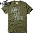 画像2: ★完売 ホリスター セール 100%本物保証 アバクロ兄弟ブランド Hollister BOARDSロゴラバープリント メンズ半袖Tシャツ アーミーグリーン （カラー番号030）　HOLLISTER　USA直営店買い付け正規品 品番323-243-1409-030 (2)