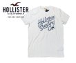 画像3: ★完売 ホリスター セール 100%本物保証 アバクロ兄弟ブランド Hollister surfing coロゴラバープリント メンズ半袖Tシャツ ホワイト （カラー番号001）　HOLLISTER　USA直営店買い付け正規品 品番323-243-1409-001 (3)