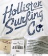 画像4: ★完売 ホリスター セール 100%本物保証 アバクロ兄弟ブランド Hollister surfing coロゴラバープリント メンズ半袖Tシャツ ホワイト （カラー番号001）　HOLLISTER　USA直営店買い付け正規品 品番323-243-1409-001 (4)