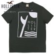 画像3: ★完売 ホリスター セール 100%本物保証 アバクロ兄弟ブランド Hollister 太陽にウェーブ サーフボード ラバープリント メンズ半袖Tシャツ スミクロ （カラー番号051）　HOLLISTER　USA直営店買い付け正規品 品番375-323-0001-051 (3)