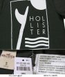 画像4: ★完売 ホリスター セール 100%本物保証 アバクロ兄弟ブランド Hollister 太陽にウェーブ サーフボード ラバープリント メンズ半袖Tシャツ スミクロ （カラー番号051）　HOLLISTER　USA直営店買い付け正規品 品番375-323-0001-051 (4)