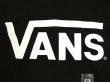 画像2: ★完売 バンズアパレル VANS クラシックロゴ プリントTシャツ 【ブラック】 ボーイズXL 日本サイズ メンズS位 レディースにもお勧め！ (2)