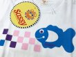 画像2: ★セール SASSY サッシー 知育玩具でお馴染み 人気キャラクタープリント ベビー Tシャツ 入手難品 おさかな【ホワイト】 80cm 90cm アメリカ生まれの日本でもお馴染みのサッシー 正規代理店品 (2)