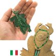 画像3: ★完売 イタリア製 ラクオイエリア MADE IN ITLY製 La Couieria ハンドメイド レザーキーホルダー 【カエル】 【FROG】 レザー革ものでは著名なトスカーナ地方で創業 1品1品 革細工職人が手がける 温もりあるハンドメイド レザークラフト (3)