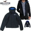 画像1: ★完売 ホリスター 本物保証 アメリカ買い付け USED カモメ刺繍 HOLLISTER刺繍ロゴ メンズ オールウェザー 内フリース ナイロンジャケット M表記サイズ 【ダークネイビー】毎シーズン人気のモデル HOLLSITER ALL WEATHER JACKET (1)