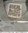 画像3: ★完売 アバクロンビー&フィッチ 兄弟ブランド RUEHL NO.925（ルール） 絶版入手難 本物保証 アメリカ買い付け  メッセージプリント USEDメンズTシャツ ヘザーグレー Sサイズ (3)