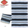 画像1: ★完売 エルパソ サドルブランケット Genuine Faisa Blanket ネイティブ ハンドウーブン ブランケット 【サックス】 お部屋のインテリア ソファーや車のシートカバー ヨガマット アウトドアにもお勧めの温もりある手織りブランケット アメリカ発ブランケットブランド EL PASO SADDLE BLANKET (1)