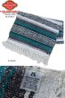 画像2: ★完売 エルパソ サドルブランケット Genuine Faisa Blanket ネイティブ ハンドウーブン ブランケット 【エメラルド】 お部屋のインテリア ソファーや車のシートカバー ヨガマット アウトドアにもお勧めの温もりある手織りブランケット アメリカ発ブランケットブランド EL PASO SADDLE BLANKET (2)