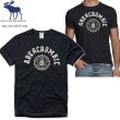 画像1: ★完売 アバクロ 再値下げセール 100%本物保証 Abercrombie&Fitch ABERCROMBIE立体ロゴ エンブレム調立体総刺繍Tシャツ 【ネイビー】 USA直営店買い付け正規品 Abercrombie & Fitch 品番195-010-0876-099 (1)