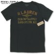 画像3: ★完売 セール デニム&サプライbyラルフローレン 100%本物保証 R LAUREN DENIM SUPPLY BROOKLN NYロゴ グラフィックプリント メンズTシャツ 【スミクロ】 USA直営店買い付け品 DENIM & SUPPLY by Ralph Lauren お振込み決済にて8%還元 (3)