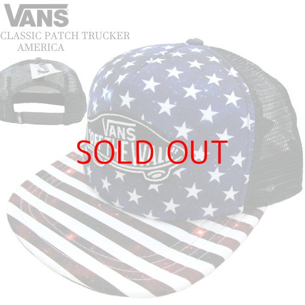 画像1: ★完売 セール VANS ヴァンズ バンズ アメリカ企画 VANS OFF THE WALL クラシック デッキロゴパッチ付き 【AMERICA】 スナップバック メッシュキャップ 推奨頭周囲55-60cm 本物正規品 お振込み決済にて8%還元！ (1)