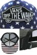 画像3: ★完売 セール VANS ヴァンズ バンズ アメリカ企画 VANS OFF THE WALL クラシック デッキロゴパッチ付き 【AMERICA】 スナップバック メッシュキャップ 推奨頭周囲55-60cm 本物正規品 お振込み決済にて8%還元！ (3)