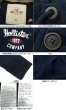 画像3: ★完売 ホリスター 本物保証 アメリカ買い付け USED HOLLISTER 立体刺繍ロゴ フェルトロゴ フルボタン スエットパーカー XL表記サイズ 【ネイビー】 軽いアウターとしてもお勧めの１着 HOLLSITER SWEAT PARKA (3)