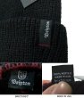 画像4: ★完売 セール アメリカ製 ブリクストン MADE IN USA BRIXTON  HEIST BEANIE リブニットワッチキャップ 定番ニット帽子 【ブラック】 マット・ヘンズリー ジェイソン・アダムス スティーブ・キャバレロ サルマン・アガー ジョン・ルセロなど多くのプロスケーター Flogging Molly RANCID FOO FIGHTERSといった人気バンドのメンバーも愛用するブランドBRIXTON (4)