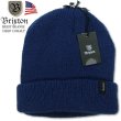 画像3: ★完売 セール アメリカ製 ブリクストン MADE IN USA BRIXTON  HEIST BEANIE リブニットワッチキャップ 定番ニット帽子 【ディープコバルト】 マット・ヘンズリー ジェイソン・アダムス スティーブ・キャバレロ サルマン・アガー ジョン・ルセロなど多くのプロスケーター Flogging Molly RANCID FOO FIGHTERSといった人気バンドのメンバーも愛用するブランドBRIXTON (3)