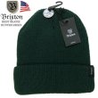 画像3: ★完売 セール アメリカ製 ブリクストン MADE IN USA BRIXTON  HEIST BEANIE リブニットワッチキャップ 定番ニット帽子 【ハンターグリーン】 マット・ヘンズリー ジェイソン・アダムス スティーブ・キャバレロ サルマン・アガー ジョン・ルセロなど多くのプロスケーター Flogging Molly RANCID FOO FIGHTERSといった人気バンドのメンバーも愛用するブランドBRIXTON (3)