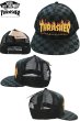 画像2: ★完売 再入荷 VANS THRASHER コラボ 本物正規品 アメリカ企画 バンズ ヴァンズ VANSチェッカーロゴ スラッシャーロゴプリント スナップバック メッシュキャップ  SNAPBACK MSEH TRUCKER CAP 推奨頭周囲55-60cm 本物正規品 お振込み決済にて8%還元！ (2)