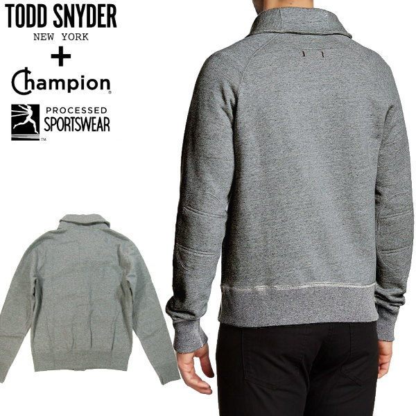 希少】TODDSNYDER×CHAMPION コラボスウェット-