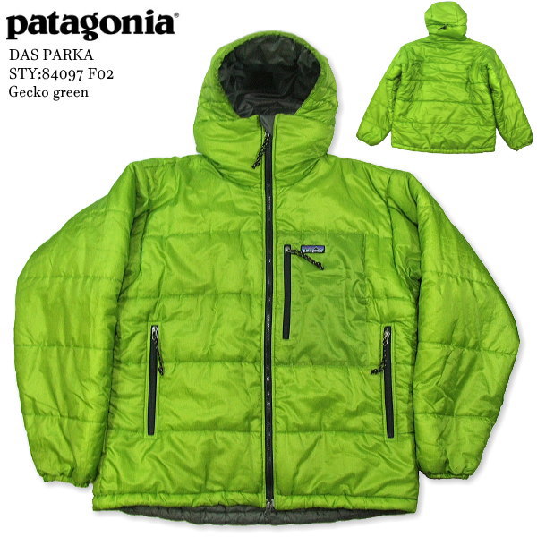 2002年 Patagonia Das parka ゲッコーグリーン L-